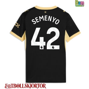Manchester City Antoine Semenyo #42 Bortatröja Dam 2026-27 Kortärmad
